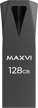 Изображение товара USB flash накопитель Maxvi MK2 128GB 3.0 (темно-серый)