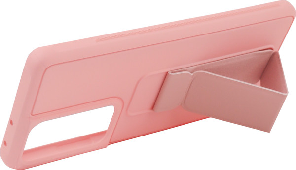 Изображение товара Чехол-накладка Bingo Stand для Samsung S21 Ultra (розовый)