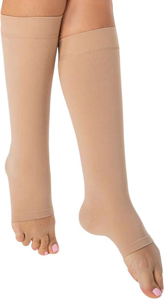 Изображение товара Гольфы компрессионные Trives с открытым носком 2кл / ТК.910 (р.4, бежевый)