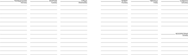 Изображение товара Еженедельник Listoff Creator. Nonsense / ЕН2666406 (64л)