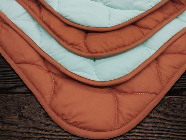 Изображение товара Покрывало Just Sleep 2Way 150х215 / 25192052-44/73 (терракот/бирюза)