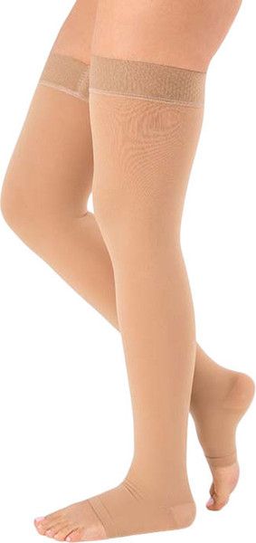 Изображение товара Чулки компрессионные Trives с открытым носком 1кл / ТК.930 (р.4, бежевый)