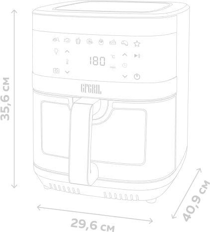 Изображение товара Аэрогриль GFGRIL GFA-9100