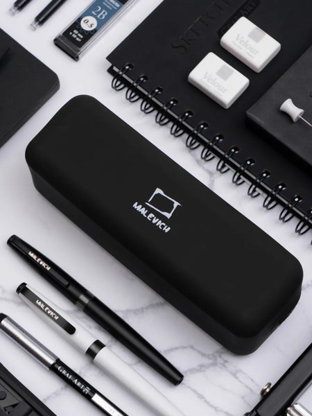 Изображение товара Пенал Малевичъ 162102 (черный)