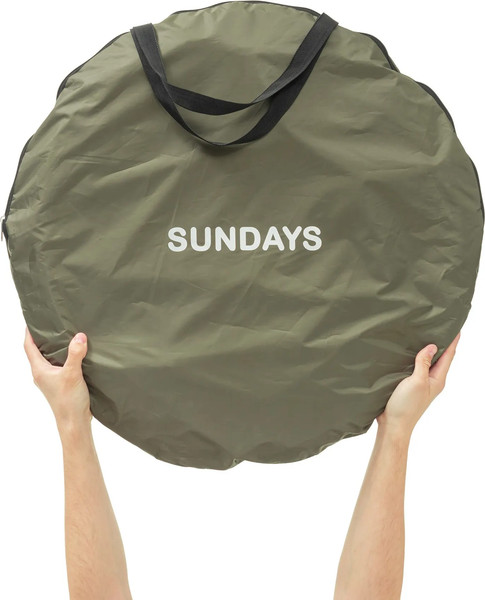 Изображение товара Палатка для душа и туалета Sundays ZC-TT055 (зеленый, с походным душем TBD0604354002 25л)