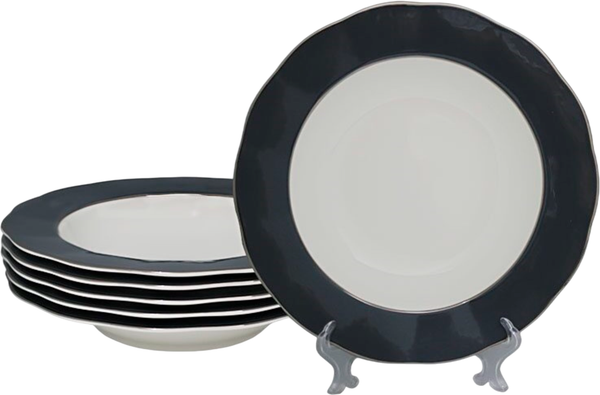 Изображение товара Набор тарелок Lenardi Gray 108-308 (6шт)