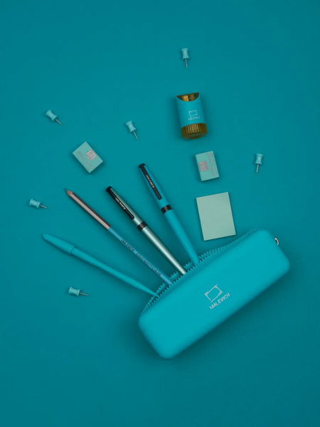 Изображение товара Пенал Малевичъ 162107 (бирюзовый)