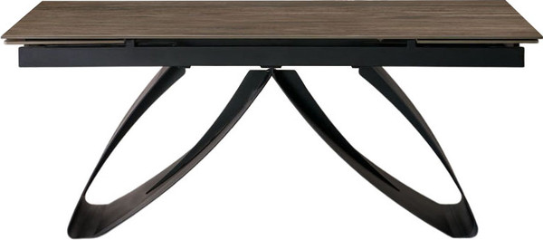 Изображение товара Обеденный стол Halmar Hilario (орех/черный)