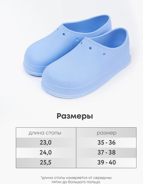 Изображение товара Галоши Chobot Женские / 2548046/2548046 (р.37-38, голубой)