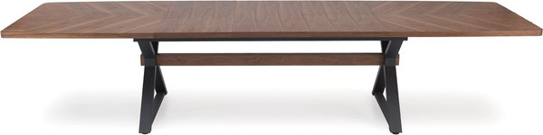 Изображение товара Обеденный стол Halmar Baron (орех/черный)