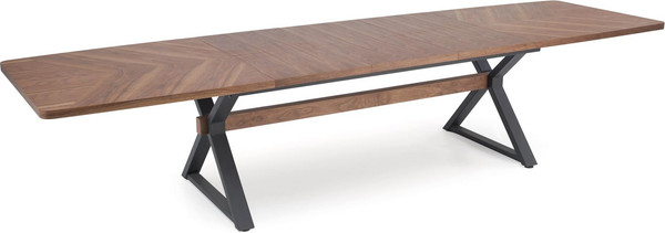 Изображение товара Обеденный стол Halmar Baron (орех/черный)