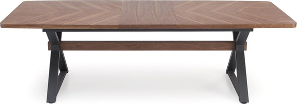 Изображение товара Обеденный стол Halmar Baron (орех/черный)