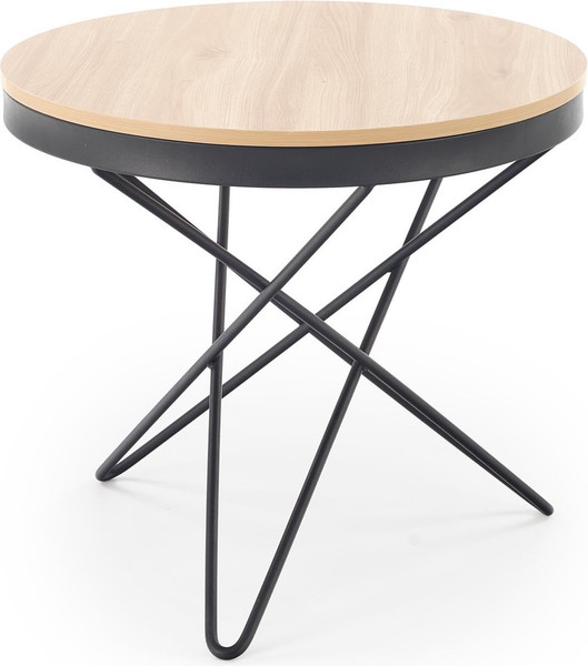 Изображение товара Журнальный столик Halmar Leila (натуральный/черный)