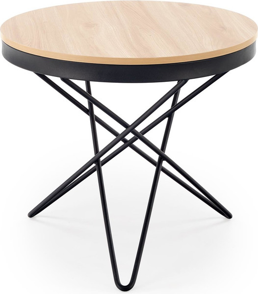 Изображение товара Журнальный столик Halmar Leila (натуральный/черный)