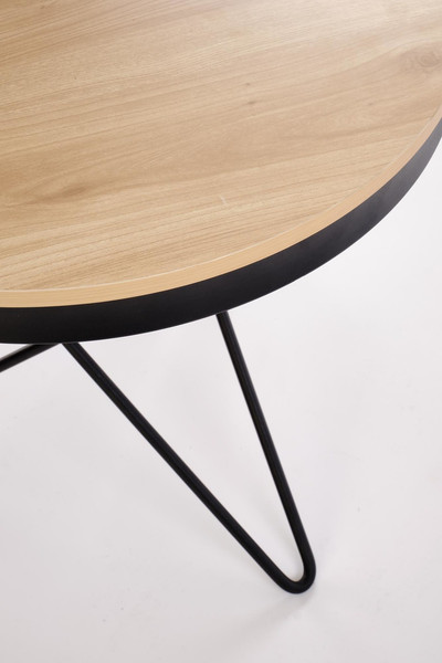 Изображение товара Журнальный столик Halmar Leila (натуральный/черный)