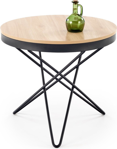 Изображение товара Журнальный столик Halmar Leila (натуральный/черный)