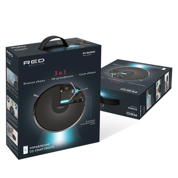 Изображение товара Робот-пылесос RED solution RV-R6050S