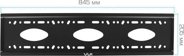 Изображение товара Кронштейн для телевизора VLK Trento-43 (черный)