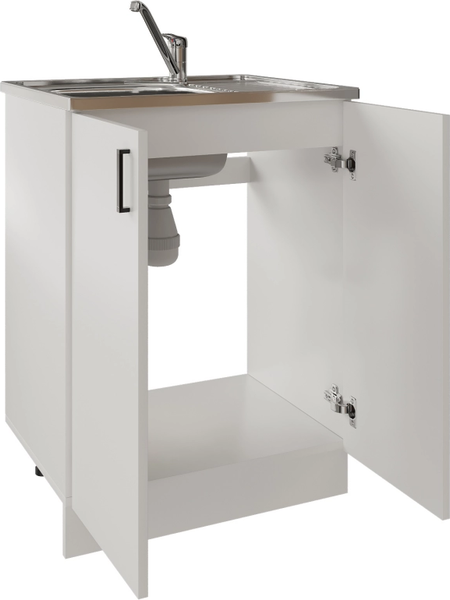 Изображение товара Шкаф под мойку No Brand 60 ЛДСП / 310607 (белый)
