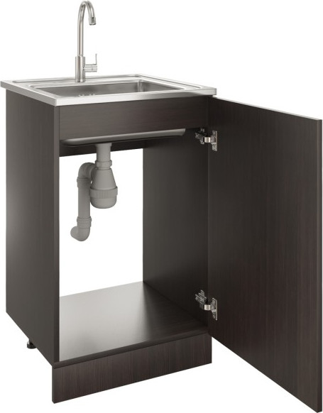 Изображение товара Шкаф под мойку No Brand 50 ЛДСП / 511967 (венге)