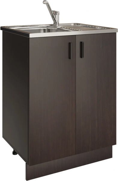 Изображение товара Шкаф под мойку No Brand 60 ЛДСП / 511979 (венге)