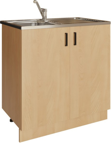 Изображение товара Шкаф под мойку No Brand 80 ЛДСП / 506113 (бук)