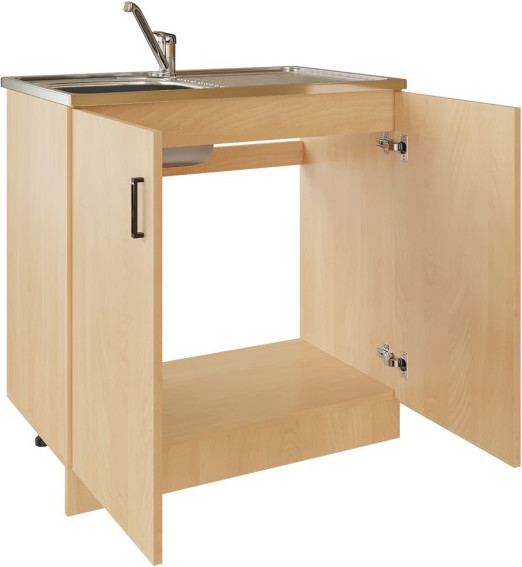 Изображение товара Шкаф под мойку No Brand 80 ЛДСП / 506113 (бук)