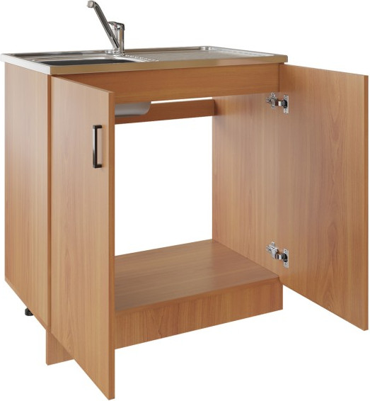 Изображение товара Шкаф под мойку No Brand 80 ЛДСП / 504064 (ольха)