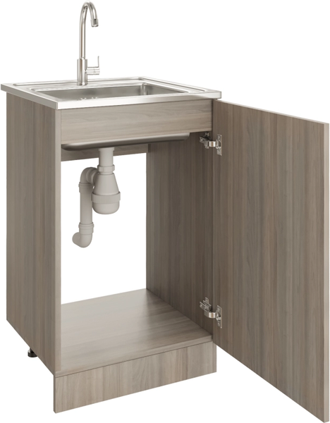 Изображение товара Шкаф под мойку No Brand 50 ЛДСП / 535085 (шимо/ясень светлый)