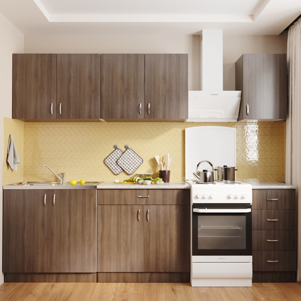 Изображение товара Шкаф под мойку No Brand 80 ЛДСП / 535090 (шимо/ясень темный)