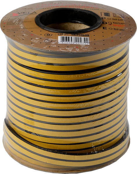 Изображение товара Лента уплотнительная VELA E-9x4 (150м, коричневый)