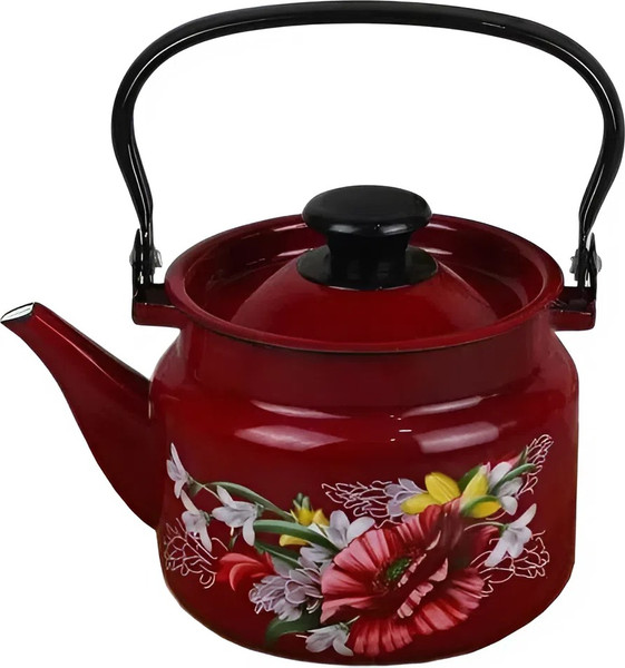 Изображение товара Чайник КМЗ Апрель 42715-103/6-У4КрАпр (красный)