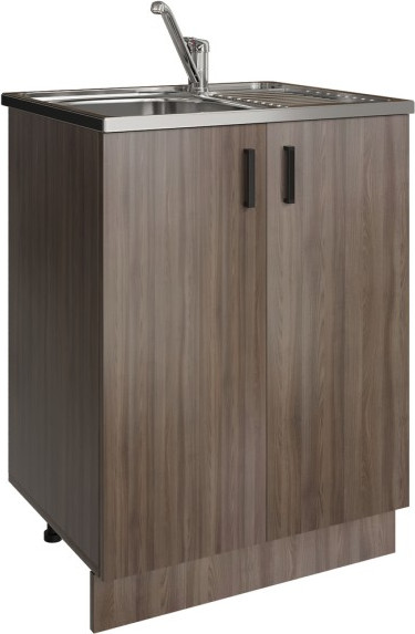 Изображение товара Шкаф под мойку No Brand 60 ЛДСП / 535088 (шимо/ясень темный)