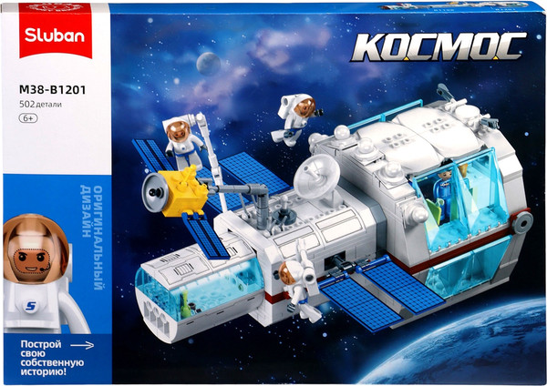 Изображение товара Конструктор Sluban Космос Исследовательский модуль M38-B1201 / 10890984