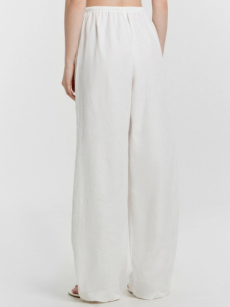 Изображение товара Штаны Mark Formelle 182511 (р.170-98, цветы белые жаккард)