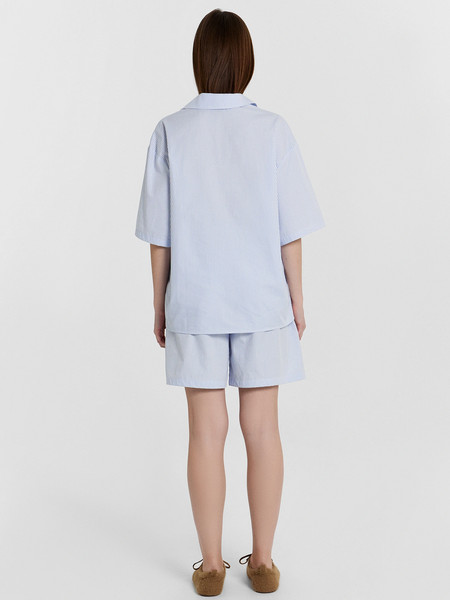 Изображение товара Комплект одежды Mark Formelle 192011 (р.170-96-102, тонкая синяя полоска)