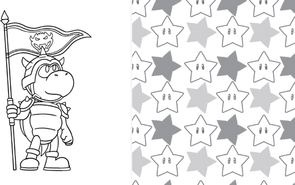 Изображение товара Раскраска Эксмо Легендарный Марио, мягкая обложка