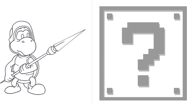 Изображение товара Раскраска Эксмо Легендарный Марио, мягкая обложка