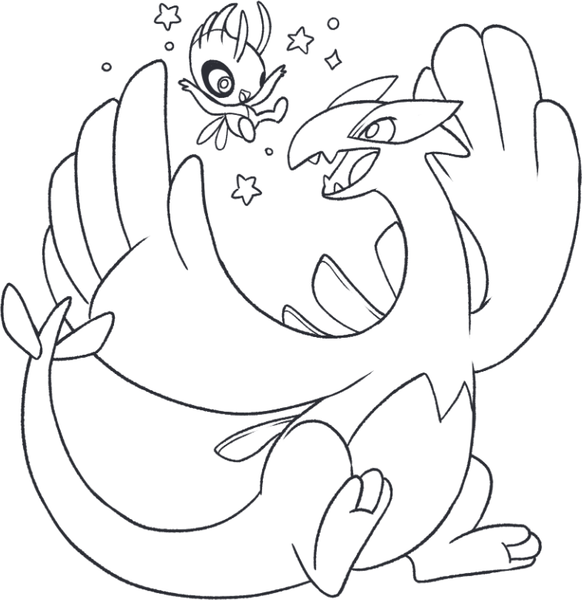 Изображение товара Раскраска Эксмо Покемон, мягкая обложка