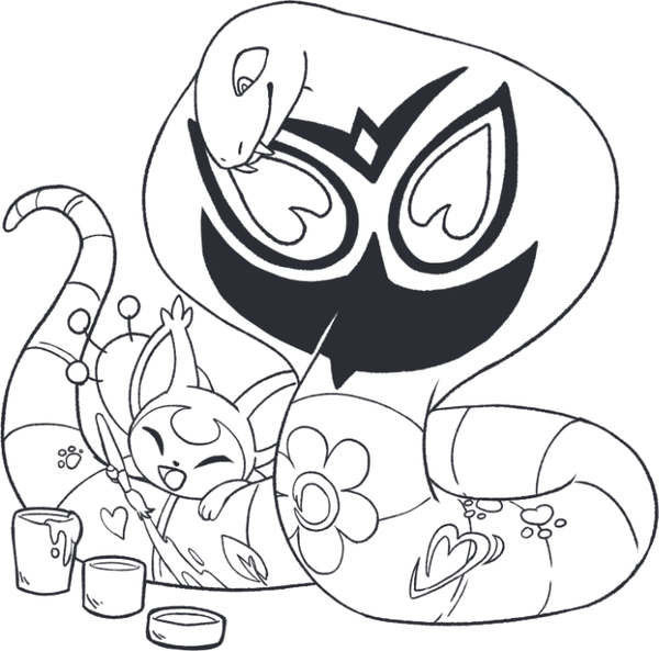 Изображение товара Раскраска Эксмо Покемон, мягкая обложка