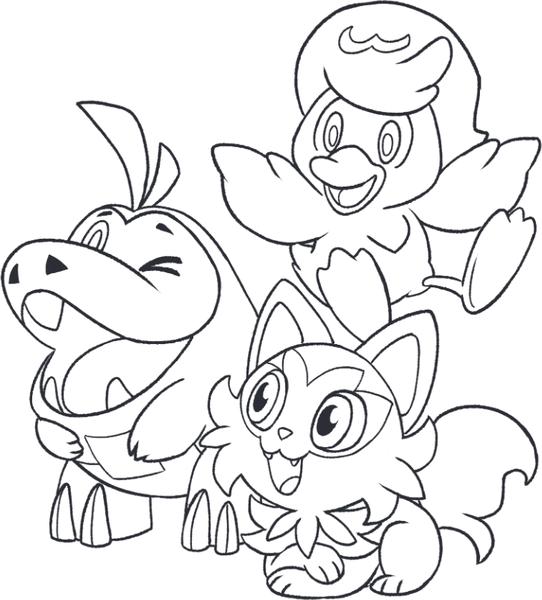 Изображение товара Раскраска Эксмо Покемон, мягкая обложка