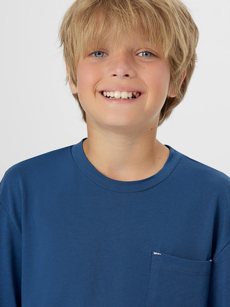 Изображение товара Пижама детская Mark Formelle 563330 (р.98-52-48, синий/синяя клетка)