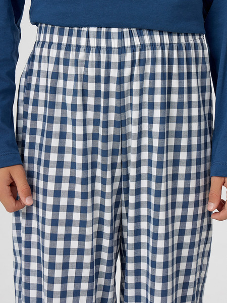 Изображение товара Пижама детская Mark Formelle 563330 (р.110-56-51, синий/синяя клетка)