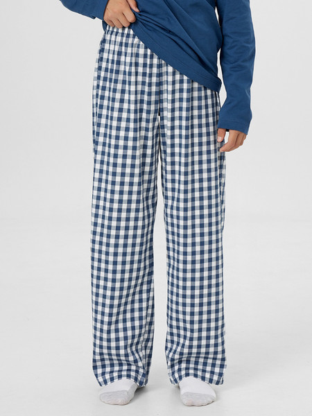 Изображение товара Пижама детская Mark Formelle 563330 (р.122-60-54, синий/синяя клетка)