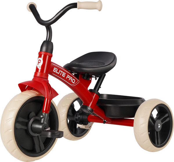 Изображение товара Трехколесный велосипед с ручкой QPlay T10-B Elite Pro (красный)