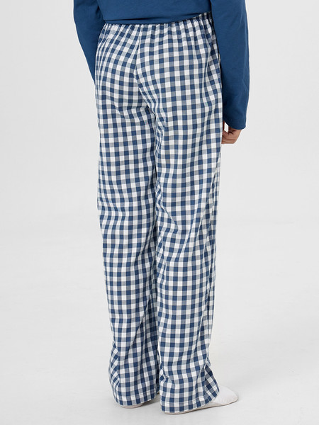 Изображение товара Пижама детская Mark Formelle 563330 (р.146-72-63, синий/синяя клетка)