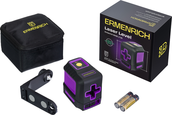 Изображение товара Лазерный уровень Ermenrich Base LT30 / 84690 (фиолетовый)