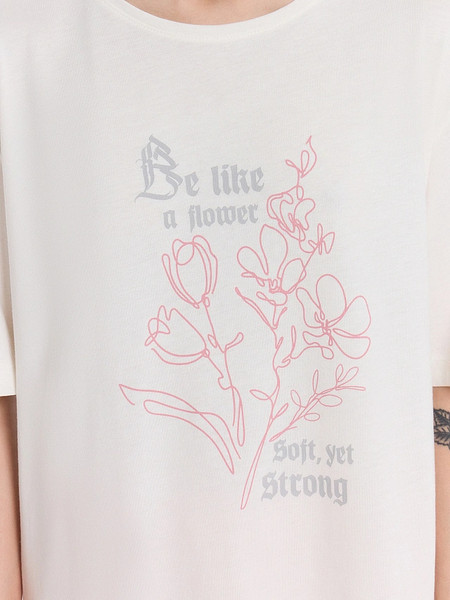 Изображение товара Пижама Mark Formelle 592541 (р.164/170-92-98, светло-молочный/цветы на светло-молочном)