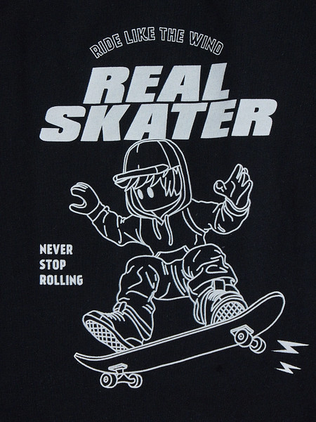 Изображение товара Комплект бельевой детский Mark Formelle 443002 (р.104-56-51, черный/черно-белая клетка)