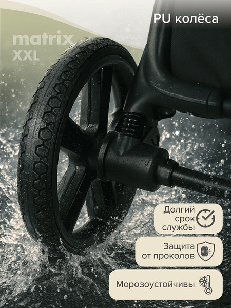 Изображение товара Детская прогулочная коляска Pituso Matrix / MRX 20  (Emerald mood)